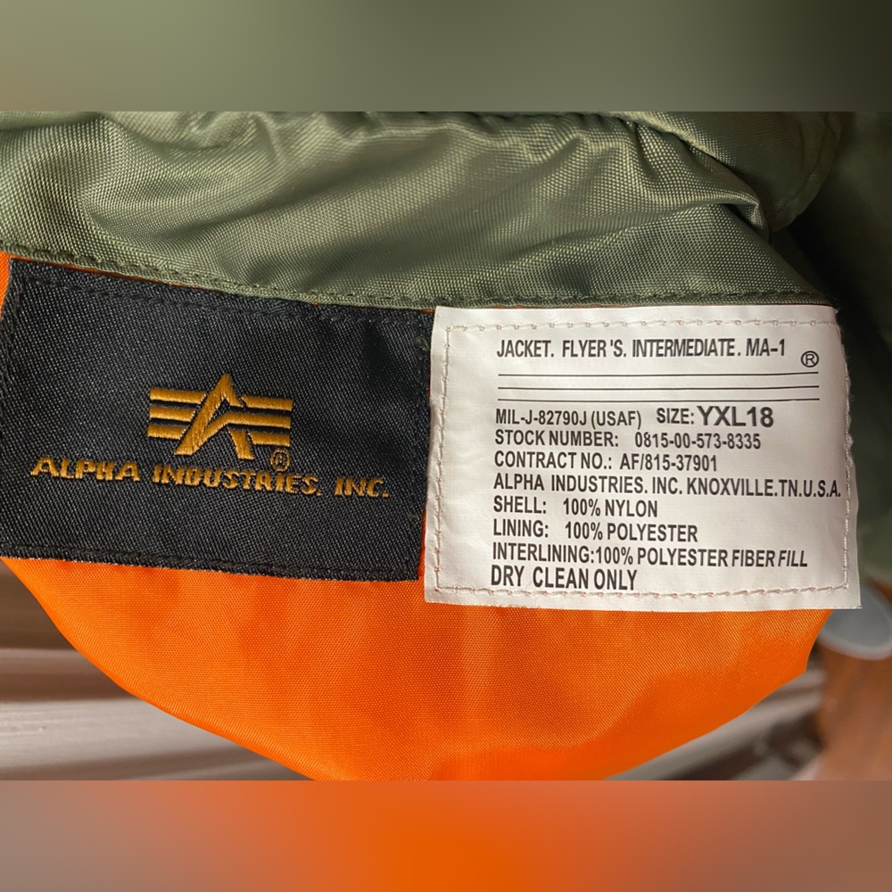 Alpha industries jacket - Picture 3 of 4